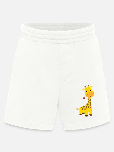 Giraffe - Heavyweight Shorts - made by SPREAD - OFF WHITE
