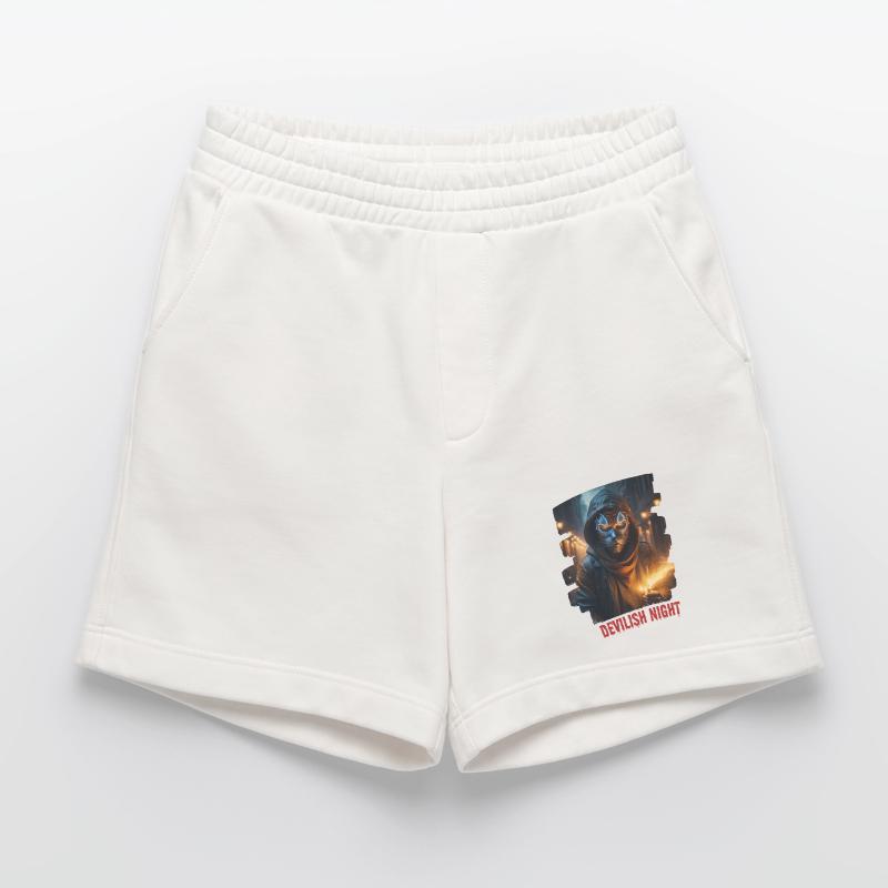 DEVILISH NIGHT Heavyweight Shorts - made by SPREAD 