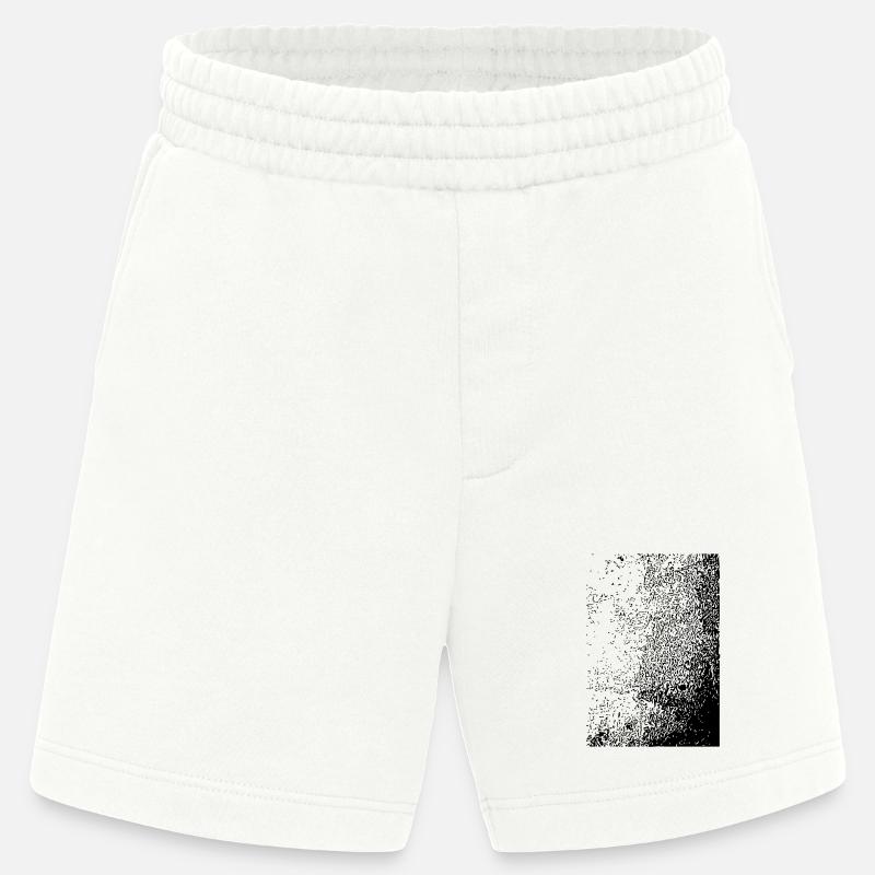 Conception abstraite - Short bio épais fabriqué en UE - OFF WHITE