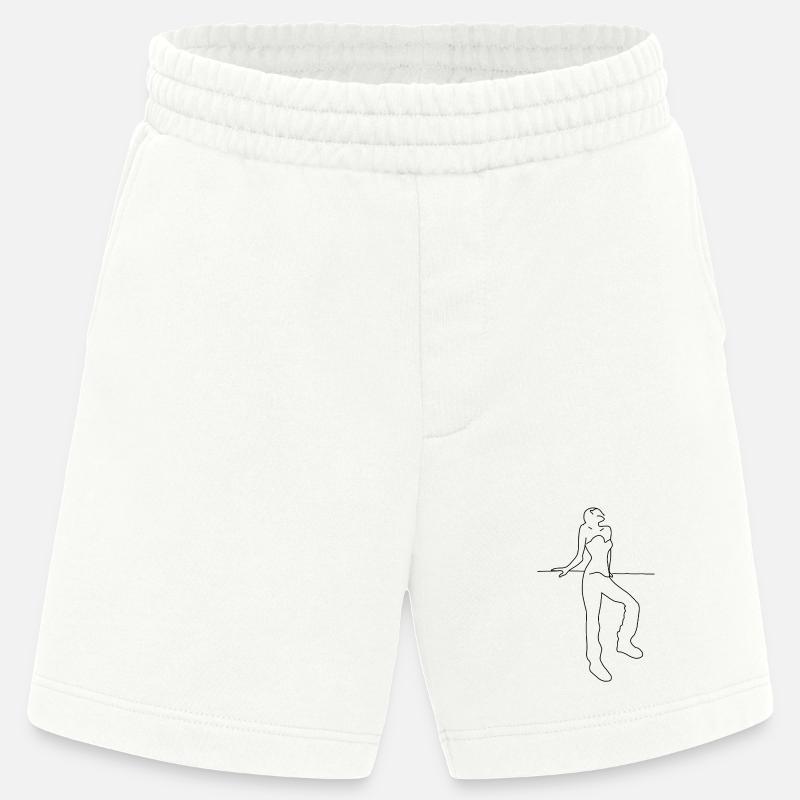 Lady - Heavyweight Shorts - made by SPREAD  - OFF WHITE
