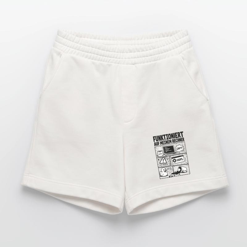 Läuft Coding Comic Design Heavyweight Shorts - made by SPREAD 