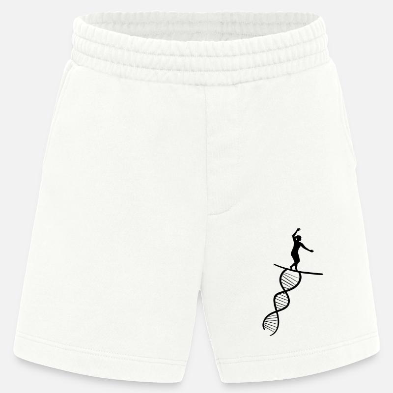 Slackline Tricklining Geschenk Slackliner - Heavyweight Shorts - made by SPREAD  - OFF WHITE