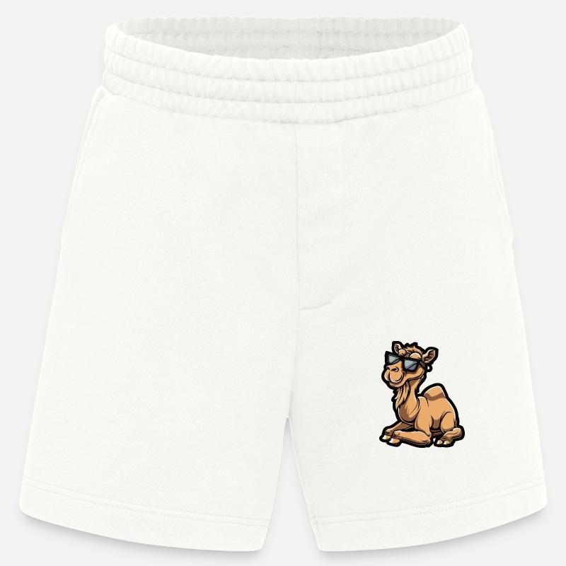 Kamel Cool Comic - Heavyweight Shorts - made by SPREAD  - OFF WHITE