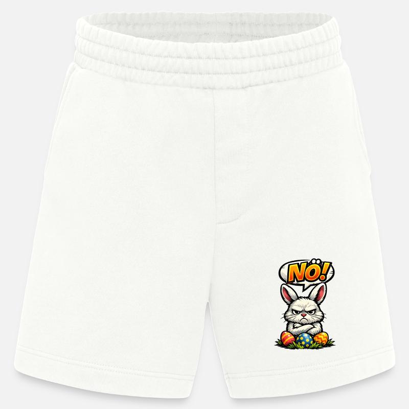 Lower Austrian Bunny Easter Gift - Heavyweight Shorts - made by SPREAD  - OFF WHITE