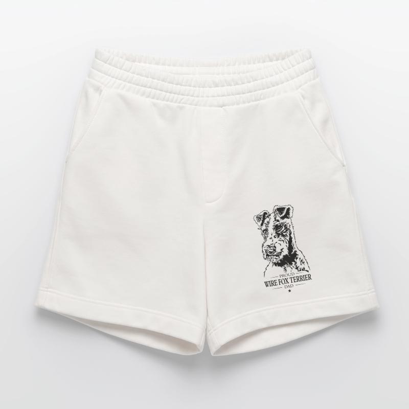Wire Fox Terrier Dad Hunde Foxterrier Wilsigns Heavyweight Shorts - made by SPREAD 