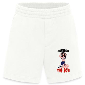 Träumen von den 50er Jahren - Heavyweight Shorts - made by SPREAD  - OFF WHITE - Vorne