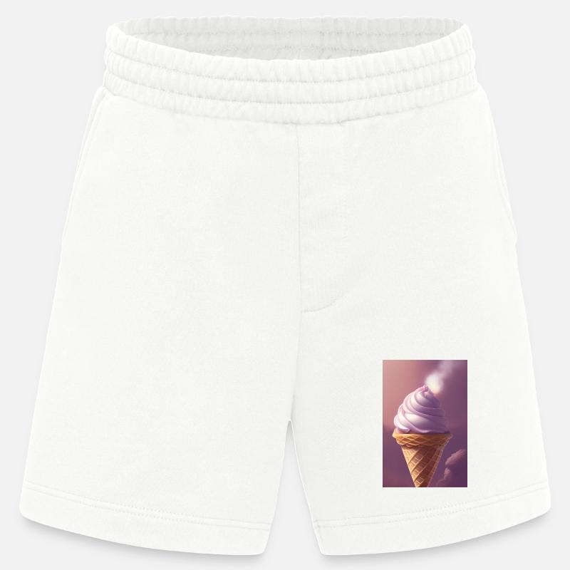 Eiscreme - Heavyweight Shorts - made by SPREAD - OFF WHITE