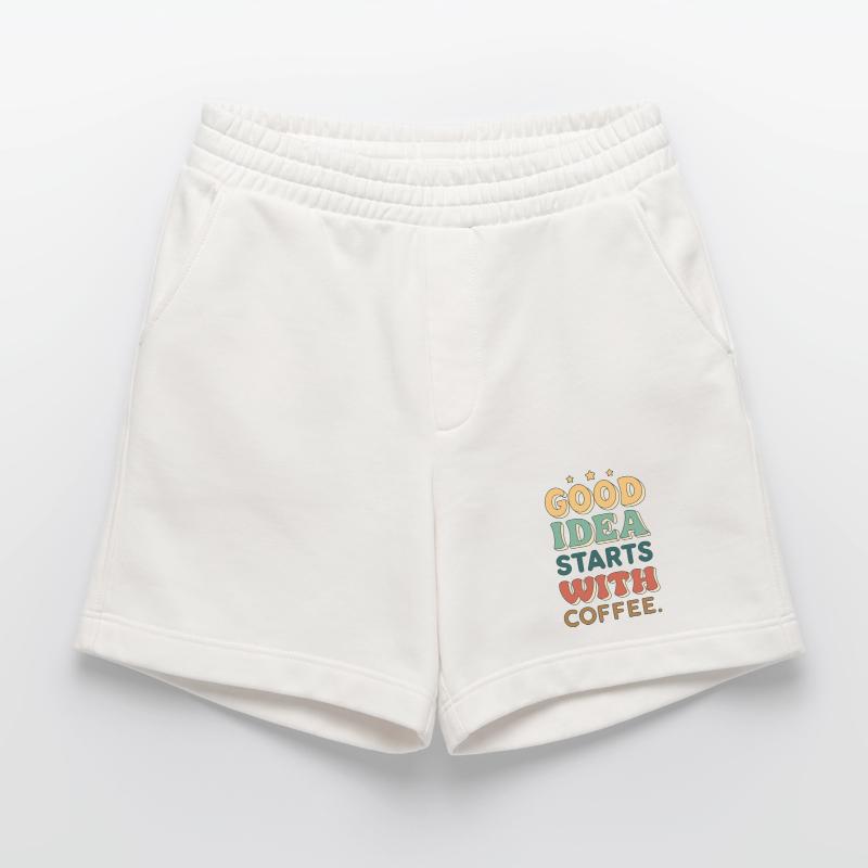 Die gute Idee beginnt mit Kaffee Heavyweight Shorts - made by SPREAD 