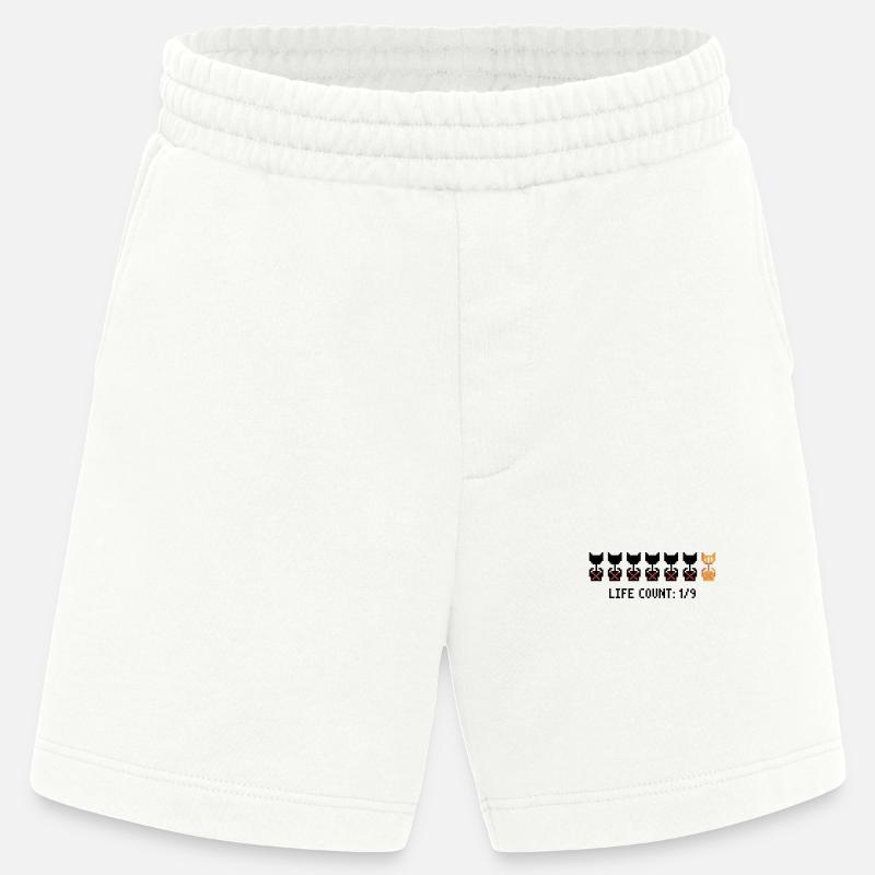Endgültiges Leben - Heavyweight Shorts - made by SPREAD  - OFF WHITE