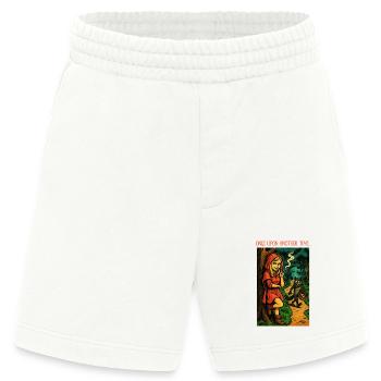 ES WAR EINMAL - Black Humor - Heavyweight Shorts - made by SPREAD  - OFF WHITE - Vorne