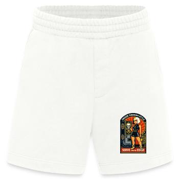 Vault Vixen Edge - Heavyweight Shorts - made by SPREAD  - OFF WHITE - Vorne