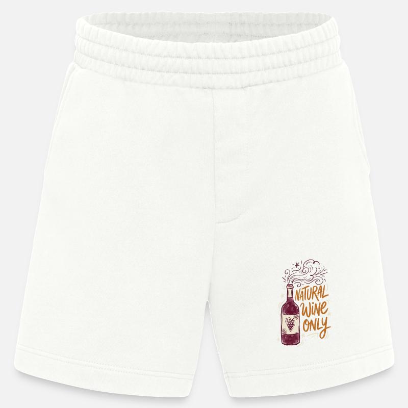 Natural Wine Only - Heavyweight Shorts - made by SPREAD - OFF WHITE