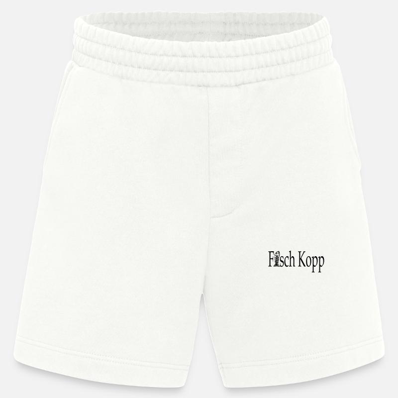 Fisch Kopp - Heavyweight Shorts - made by SPREAD  - OFF WHITE