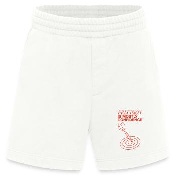 Darts – Precision Is Mostly Confidence - Heavyweight Shorts - made by SPREAD  - OFF WHITE - Vorne
