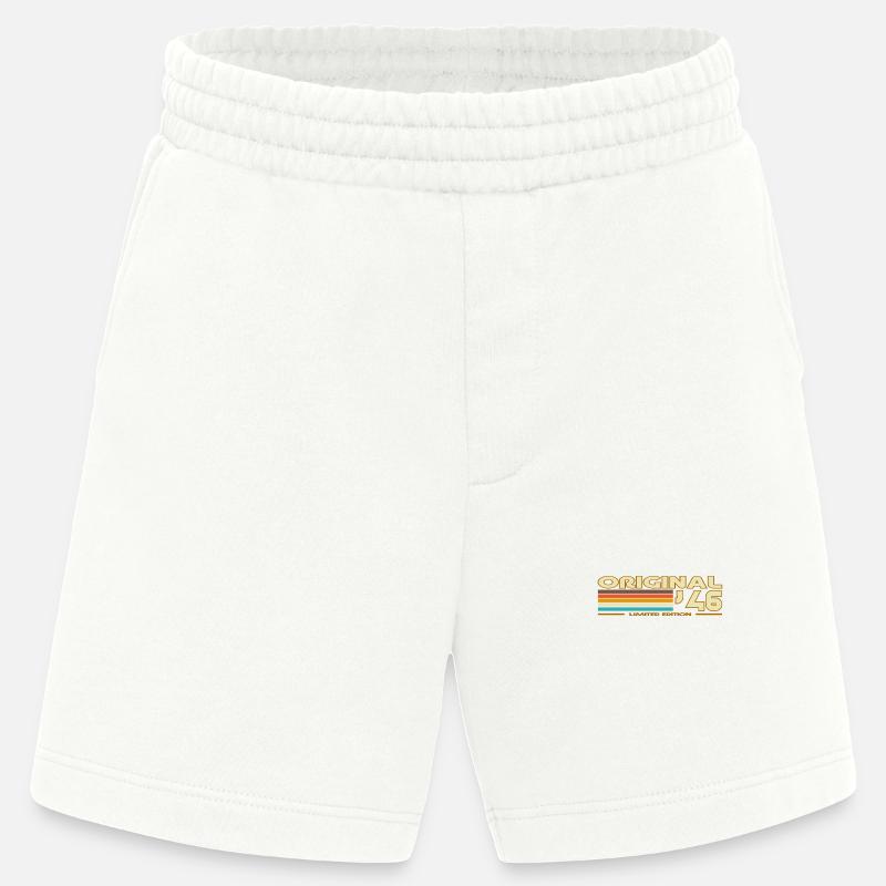 Originale 46 Pastellstreifen - Heavyweight Shorts - made by SPREAD - OFF WHITE