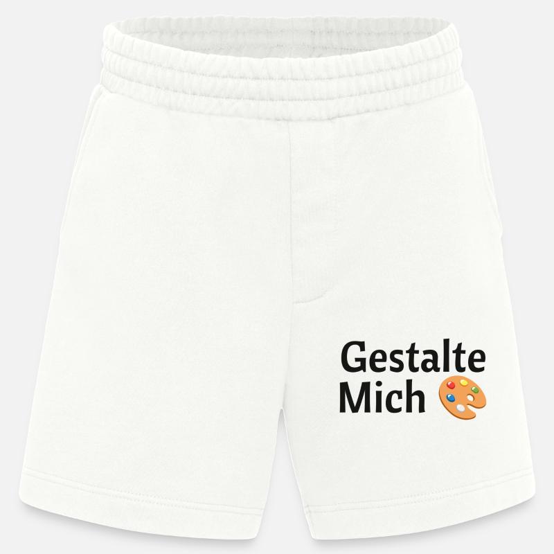 Gestalte mich - Heavyweight Shorts - made by SPREAD  - OFF WHITE