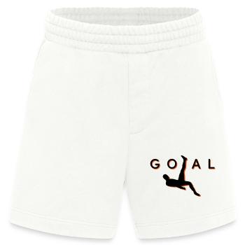 Fußball Fallrückzieher Tor - Heavyweight Shorts - made by SPREAD  - OFF WHITE - Vorne