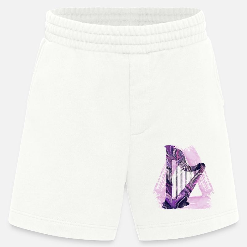 harfe e 75 - Heavyweight Shorts - made by SPREAD  - OFF WHITE