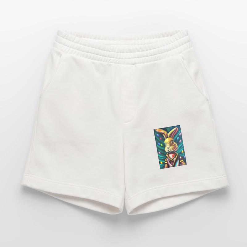 Easter Easter Cyber Future Sci-Fi Animal Heavyweight Shorts - made by SPREAD 
