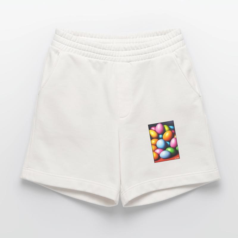 Easter Egg Easter Colorful Eggs Holiday Heavyweight Shorts - made by SPREAD 