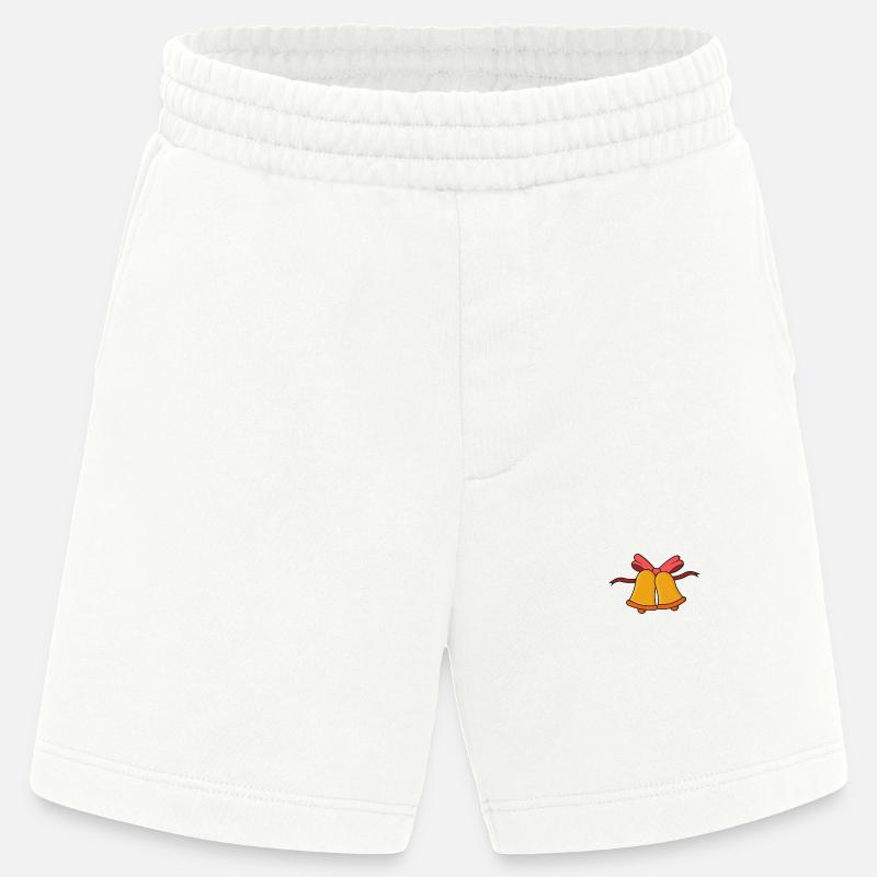 Glocken Weihnachtsglocken - Heavyweight Shorts - made by SPREAD  - OFF WHITE