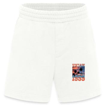 1999 Vintage Limited Edition Palmen Geboren 1999 - Heavyweight Shorts - made by SPREAD  - OFF WHITE - Vorne