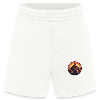 Conception forte de Gorilla Sunset - Short bio épais fabriqué en UE - OFF WHITE - Devant