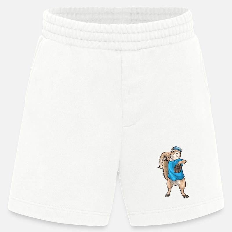 Gant de baseball Squirrel - Short bio épais fabriqué en UE - OFF WHITE
