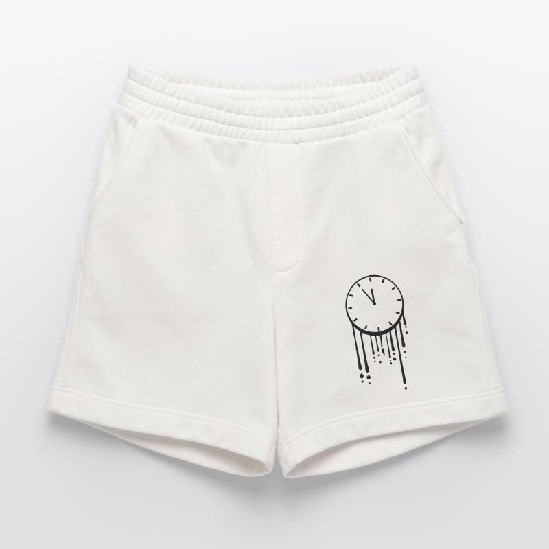 Melting Clock Drops Heavyweight Shorts - made by SPREAD 