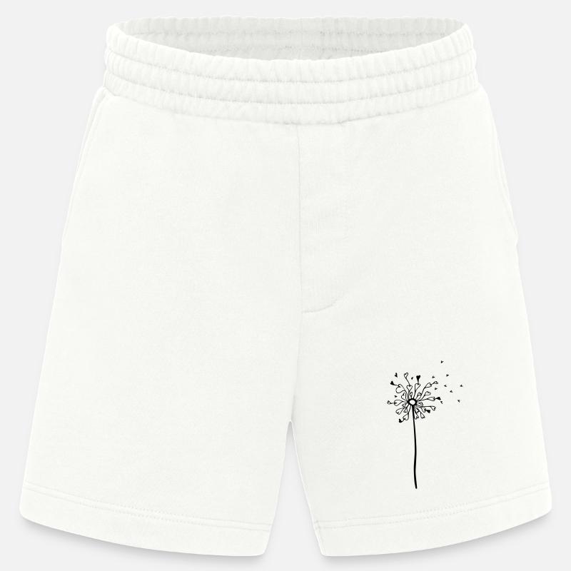 HERZig-lich - Das Original by heavenlygoods - Heavyweight Shorts - made by SPREAD  - OFF WHITE