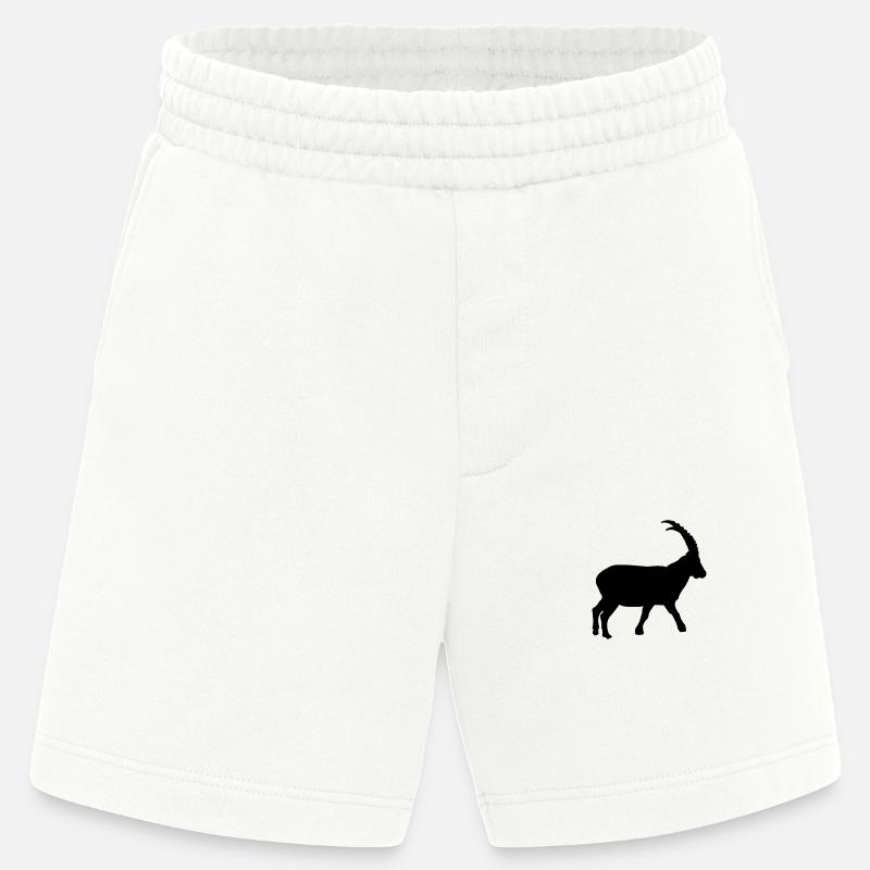Steinbock - Heavyweight Shorts - made by SPREAD  - OFF WHITE
