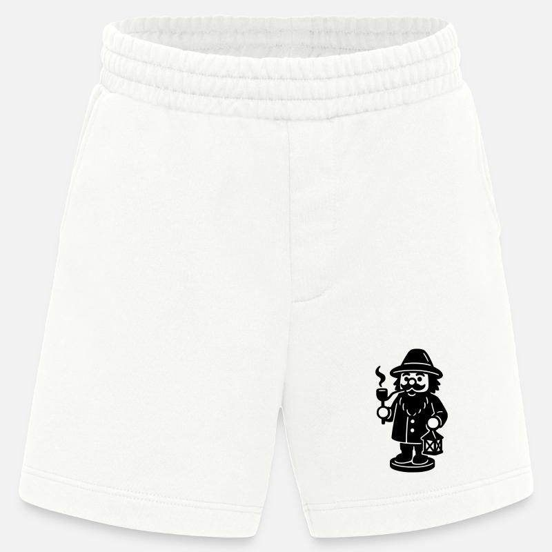 Räuchermännchen - Heavyweight Shorts - made by SPREAD  - OFF WHITE
