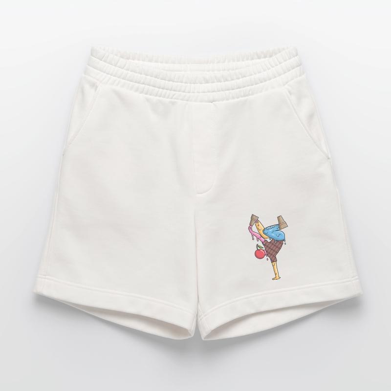 Breakdance Eiscreme Tanz Breakdancer Breakdancing Heavyweight Shorts - made by SPREAD 