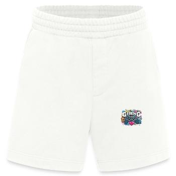 Gaming - Controller - Heavyweight Shorts - made by SPREAD  - OFF WHITE - Vorne