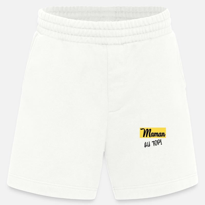 MUTTERTAG - Heavyweight Shorts - made by SPREAD  - OFF WHITE