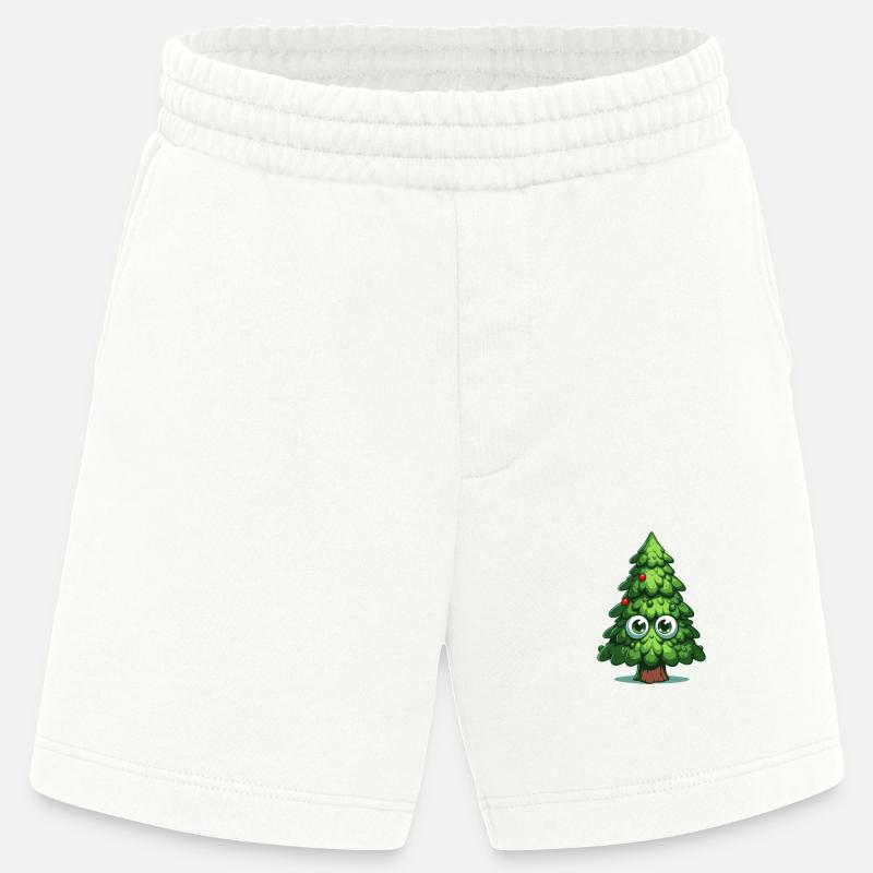 Weihnachtsbaum - Heavyweight Shorts - made by SPREAD  - OFF WHITE