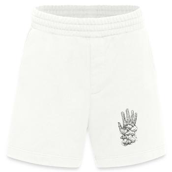 Hand in the clouds - Heavyweight Shorts - made by SPREAD  - OFF WHITE - Vorne