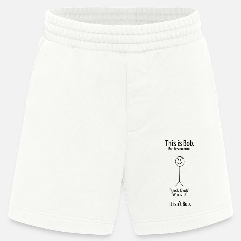 Das ist Bob 2 - Heavyweight Shorts - made by SPREAD  - OFF WHITE