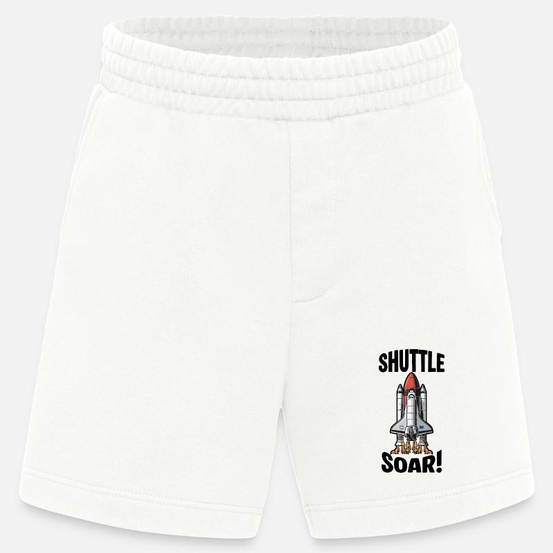 Start des Space Shuttle Soar - Heavyweight Shorts - made by SPREAD  - OFF WHITE