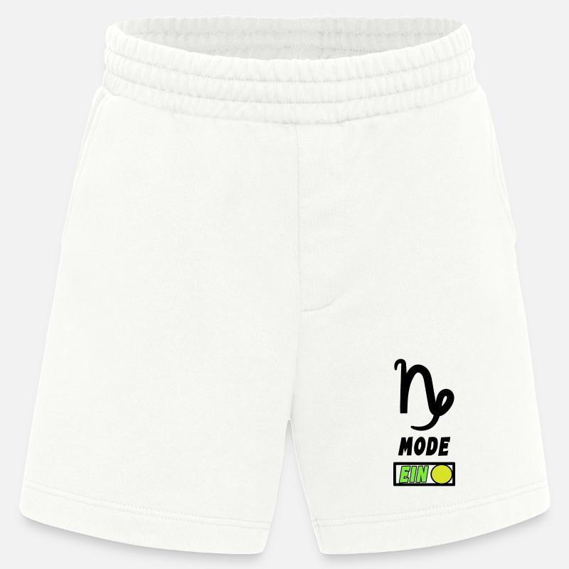 Steinbock Sternzeichen Horoskop Statement - Heavyweight Shorts - made by SPREAD  - OFF WHITE