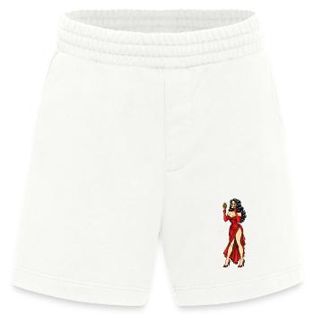 MAKABRE VANITAS REDLIPS - Heavyweight Shorts - made by SPREAD  - OFF WHITE - Vorne