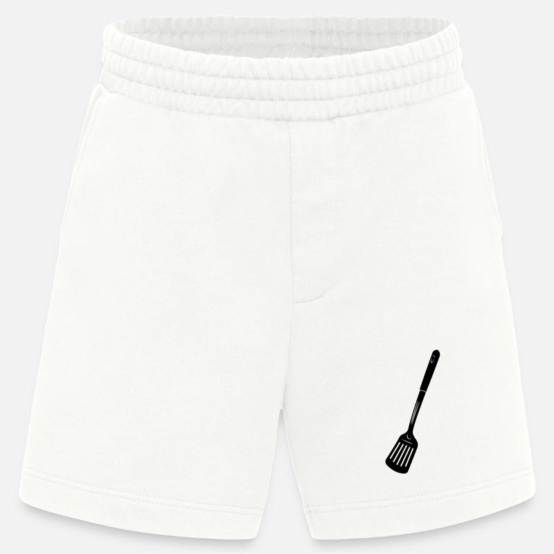 Küchenutensilien Fritteuse oder Backlöffel - Heavyweight Shorts - made by SPREAD  - OFF WHITE