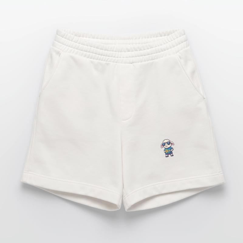 Sheep Comic Cool Summer Heavyweight Shorts - made by SPREAD 
