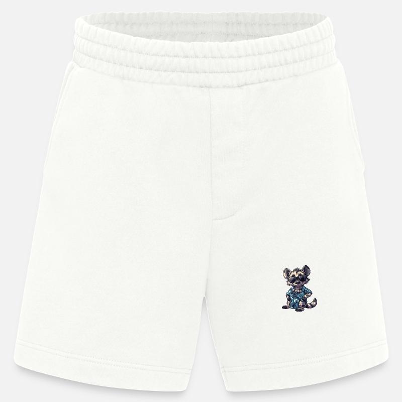 Hyäne Cool Sommer - Heavyweight Shorts - made by SPREAD  - OFF WHITE
