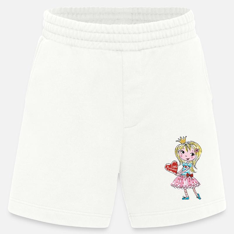 Little Princess - Heavyweight Shorts - made by SPREAD  - OFF WHITE
