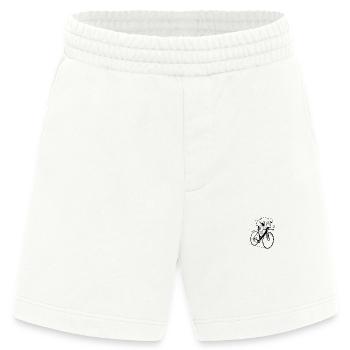 Cyclist - Heavyweight Shorts - made by SPREAD  - OFF WHITE - Front