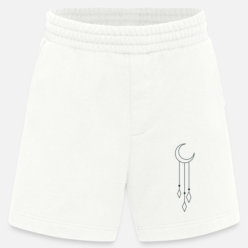 BOHO Halbmond mit baumelnden - Heavyweight Shorts - made by SPREAD - OFF WHITE