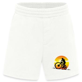 MTB sunset - Heavyweight Shorts - made by SPREAD  - OFF WHITE - Vorne