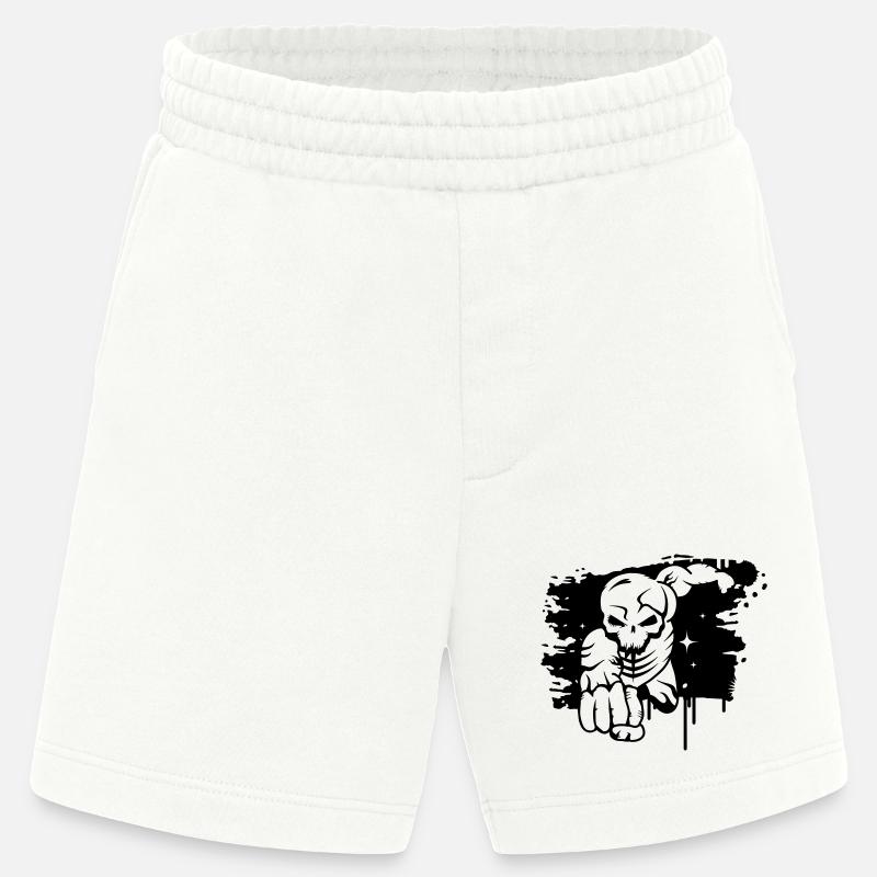 Ein toter Superheld Graffiti - Heavyweight Shorts - made by SPREAD  - OFF WHITE