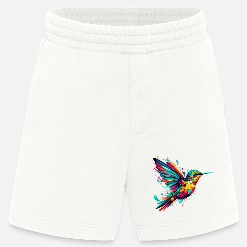 Colibri - Short bio épais fabriqué en UE - OFF WHITE